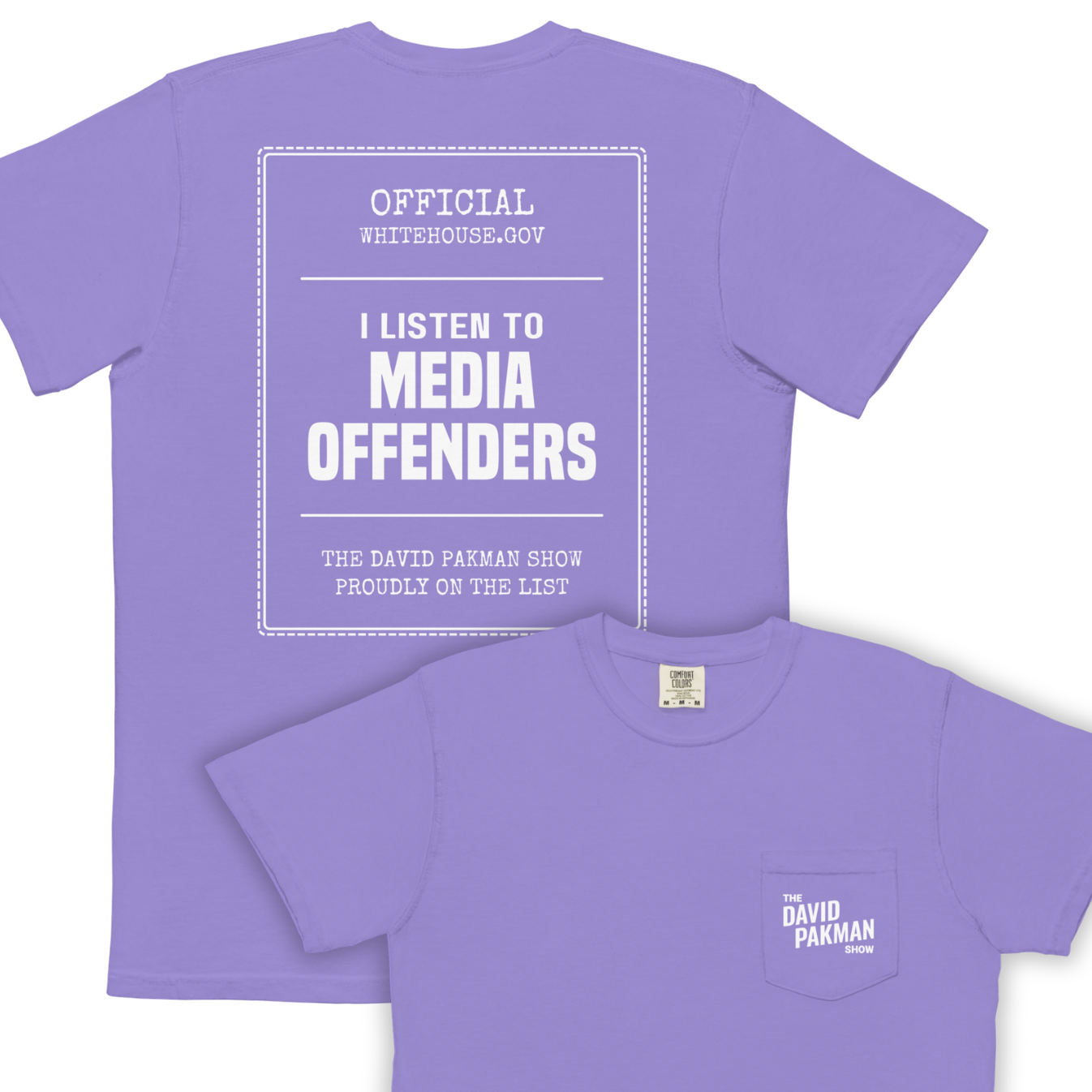 Media Offender Pocket T-Shirt - Unisex
