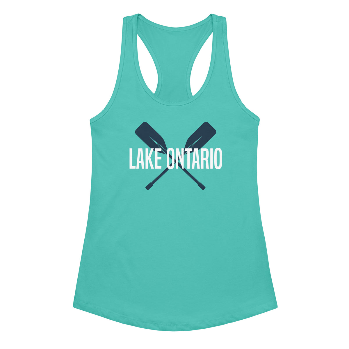 Lake Ontario Paddle - Women’s Fitted Racerback Tank