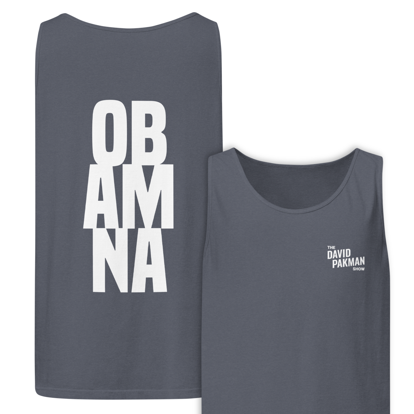 OBAMNA + Logo Tank - Unisex