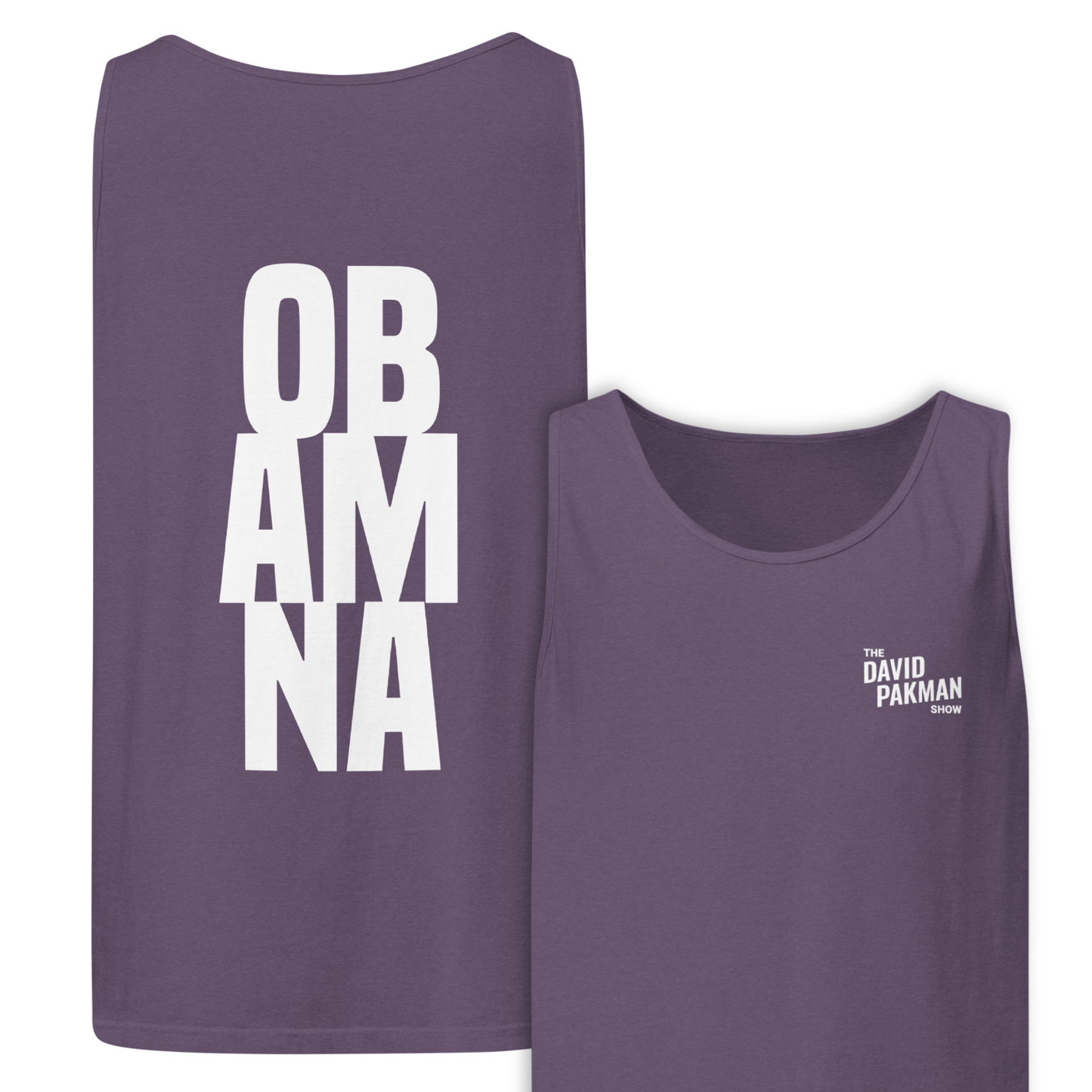 OBAMNA + Logo Tank - Unisex