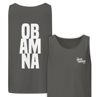 OBAMNA + Logo Tank - Unisex