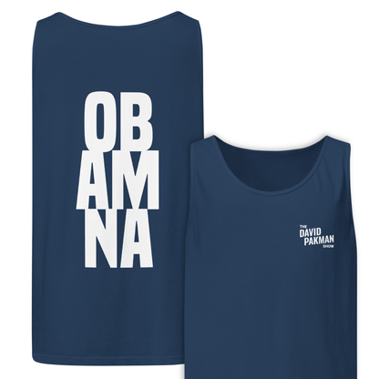 OBAMNA + Logo Tank - Unisex