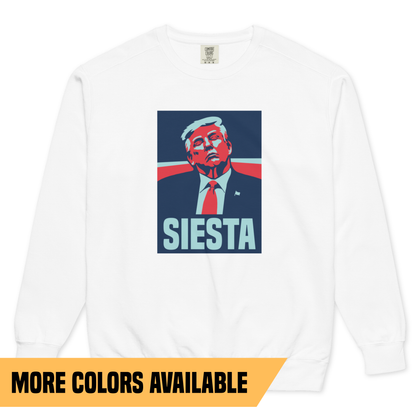 Siesta - Unisex garment-dyed sweatshirt