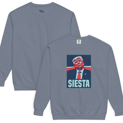 Siesta - Unisex garment-dyed sweatshirt