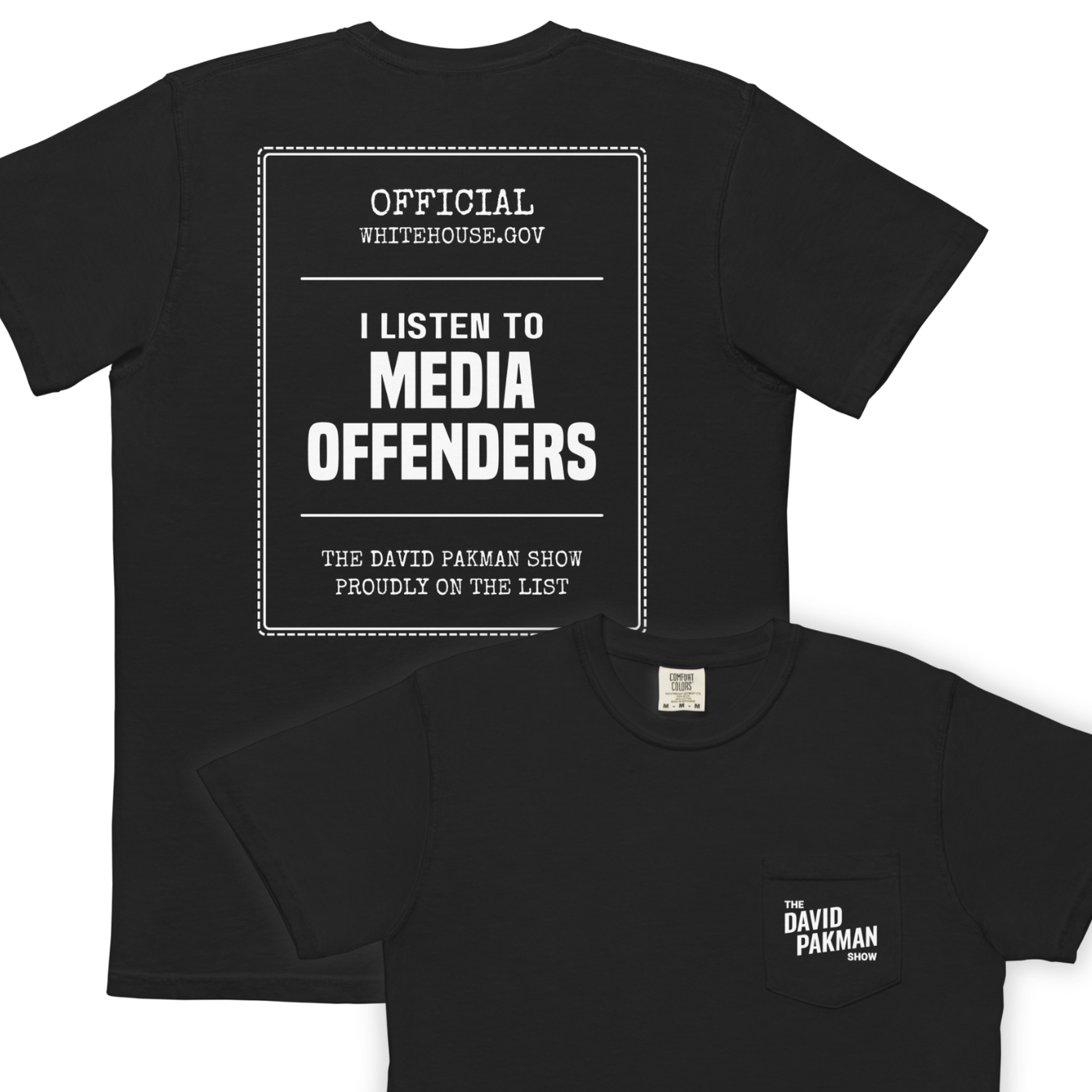Media Offender Pocket T-Shirt - Unisex