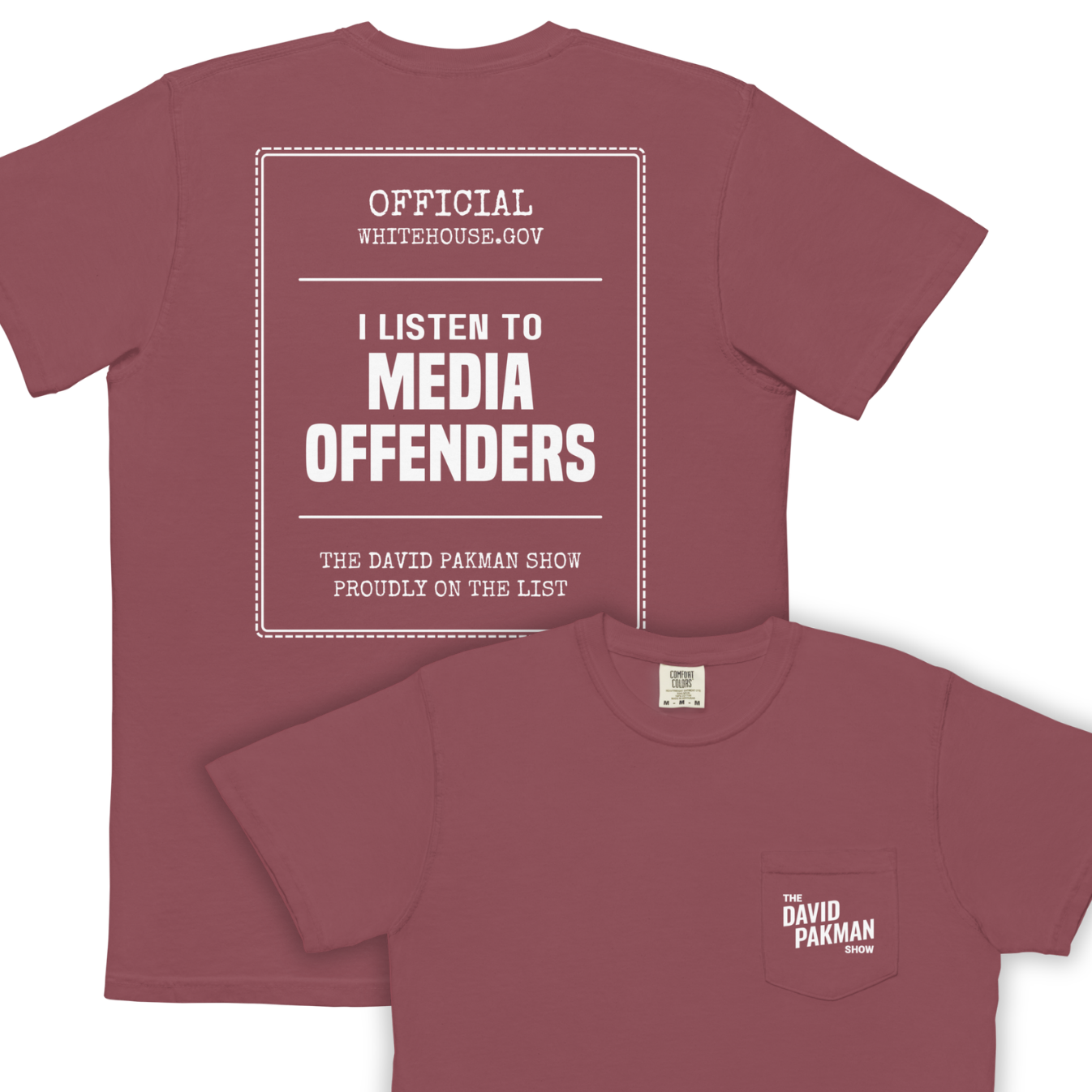Media Offender Pocket T-Shirt - Unisex