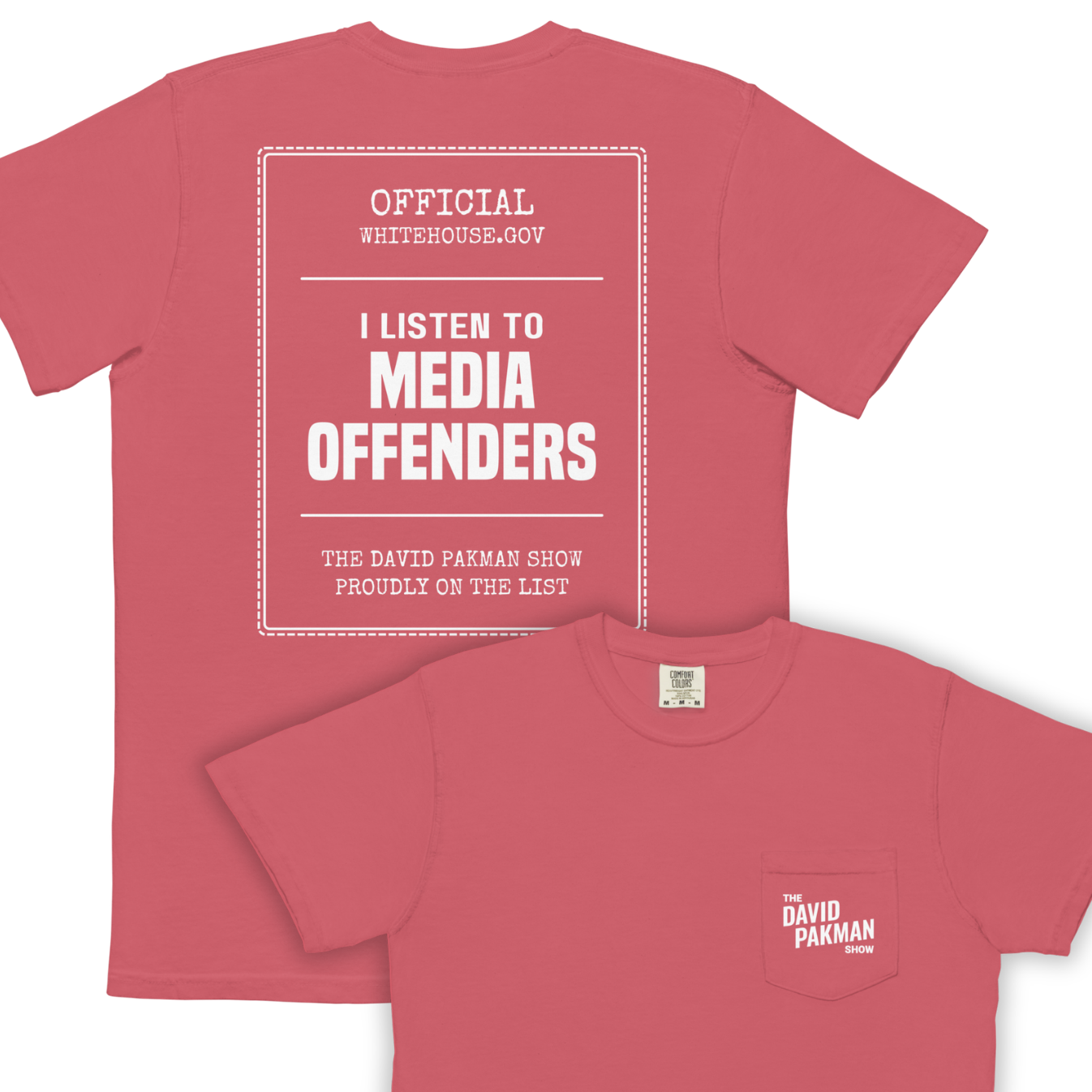 Media Offender Pocket T-Shirt - Unisex