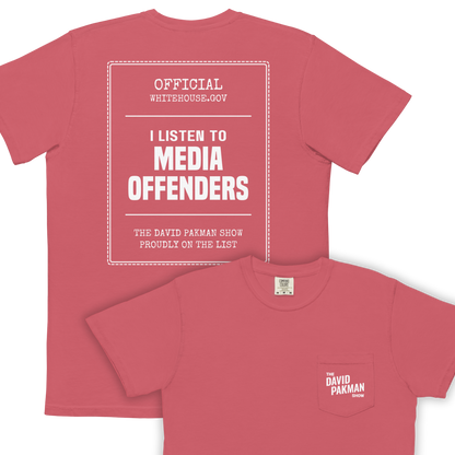 Media Offender Pocket T-Shirt - Unisex