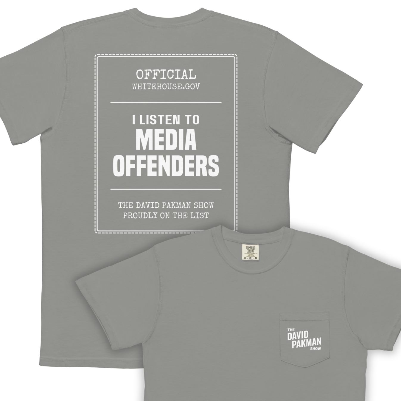 Media Offender Pocket T-Shirt - Unisex
