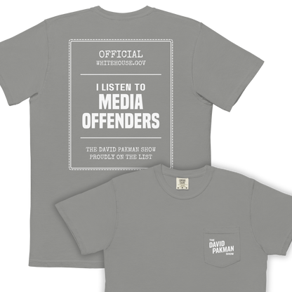 Media Offender Pocket T-Shirt - Unisex