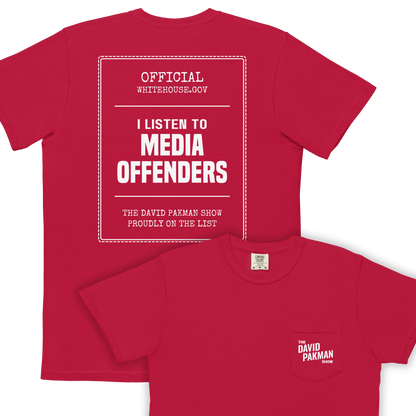 Media Offender Pocket T-Shirt - Unisex