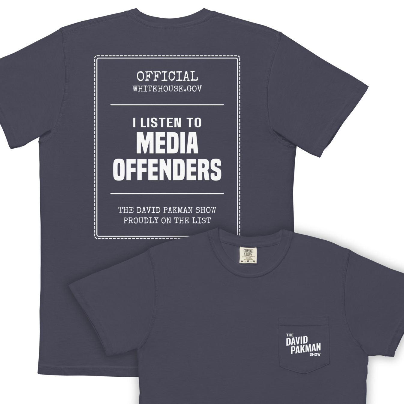 Media Offender Pocket T-Shirt - Unisex
