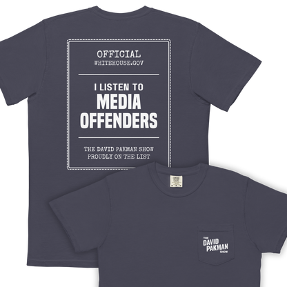 Media Offender Pocket T-Shirt - Unisex