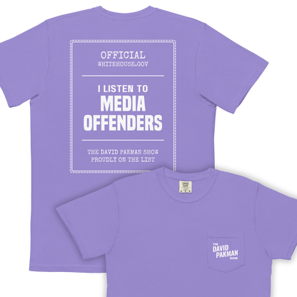 Media Offender Pocket T-Shirt - Unisex
