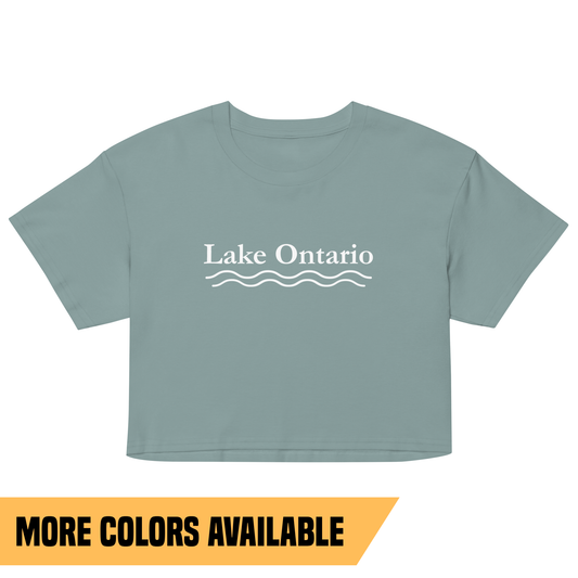 Lake Ontario - Women’s Crop T-Shirt