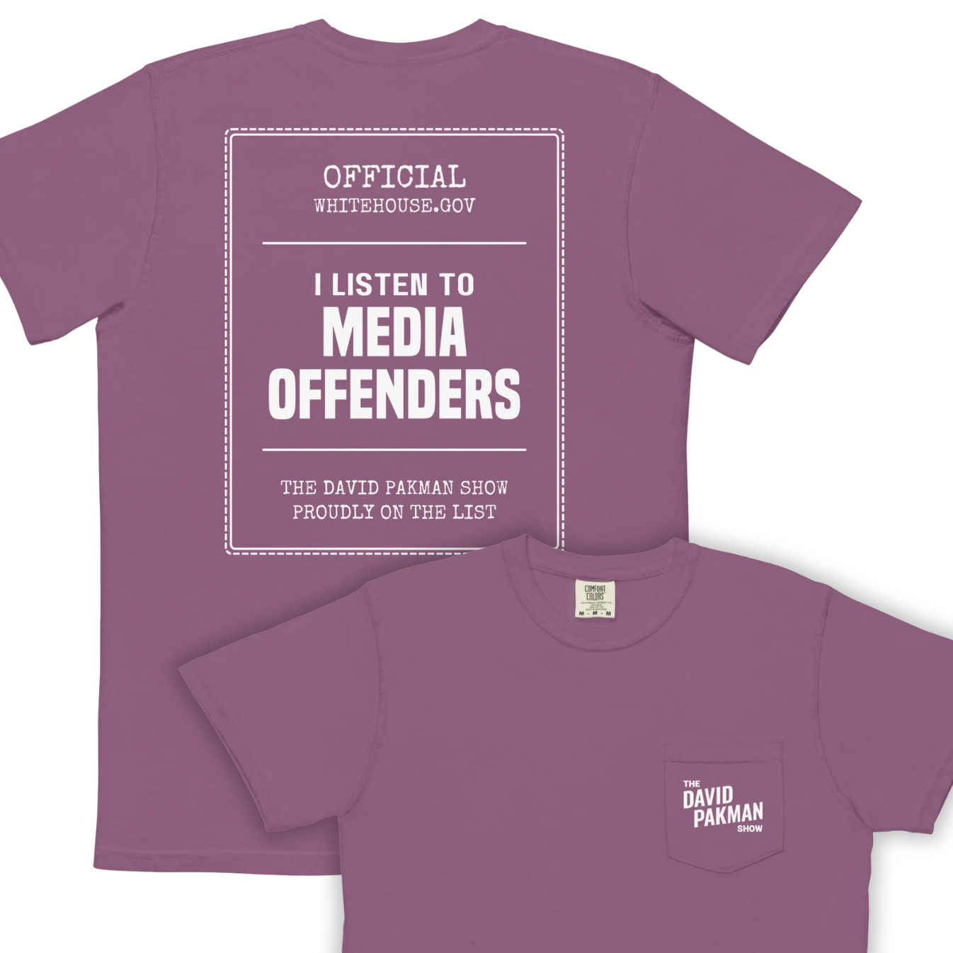 Media Offender Pocket T-Shirt - Unisex