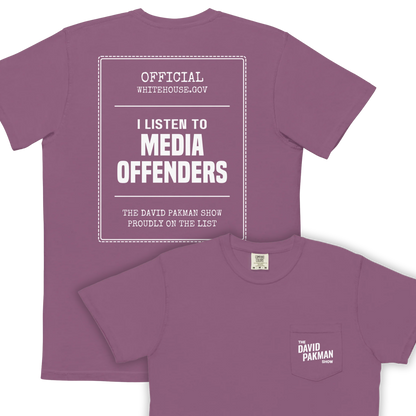 Media Offender Pocket T-Shirt - Unisex