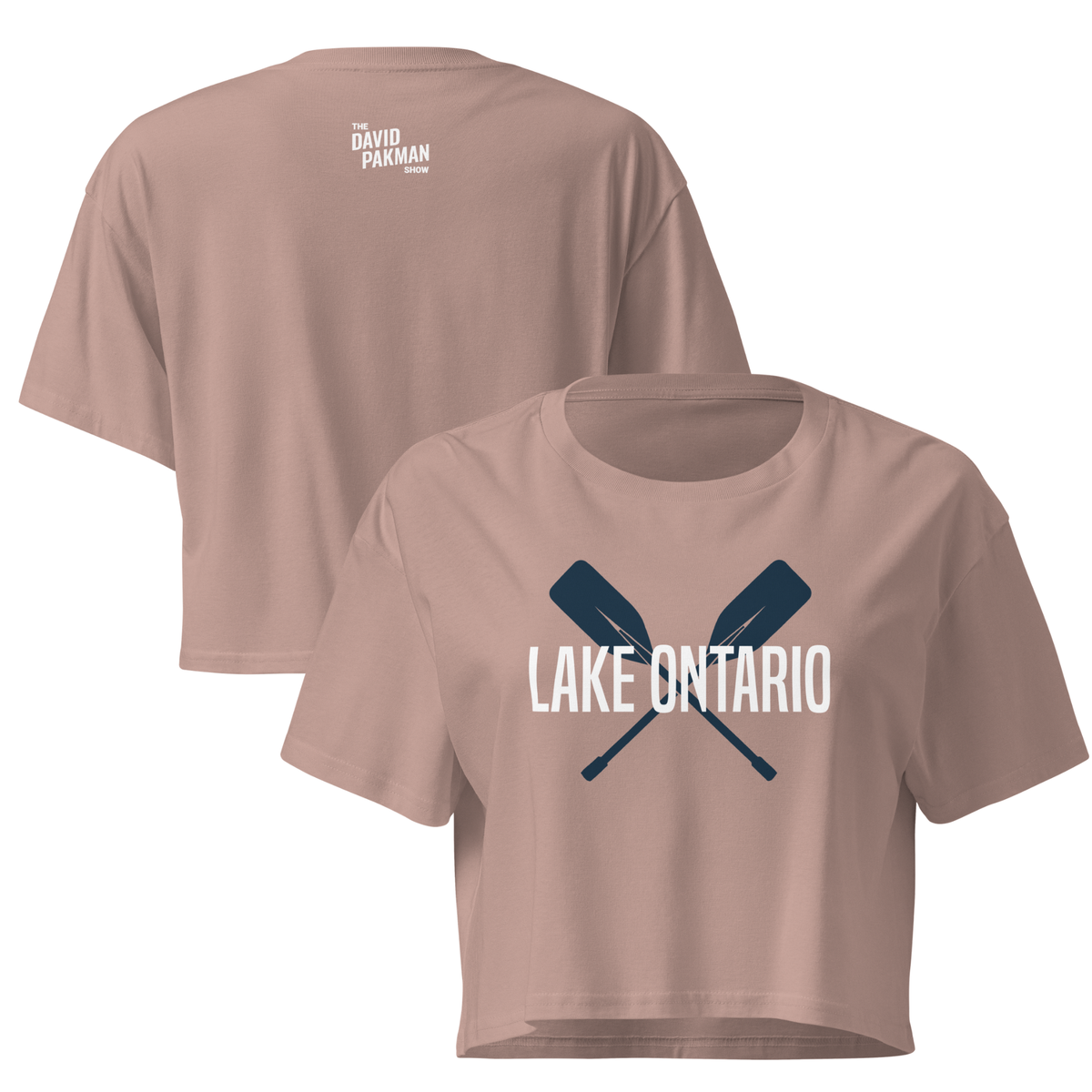 Lake Ontario Paddle - Women’s Crop T-Shirt