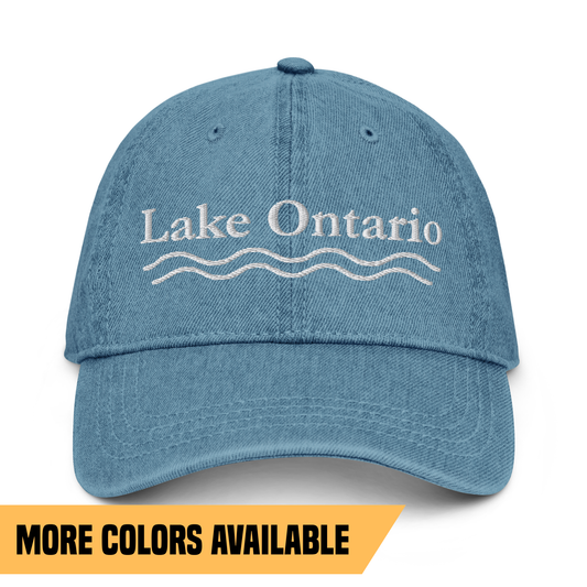 Lake Ontario Denim Hat - Unisex