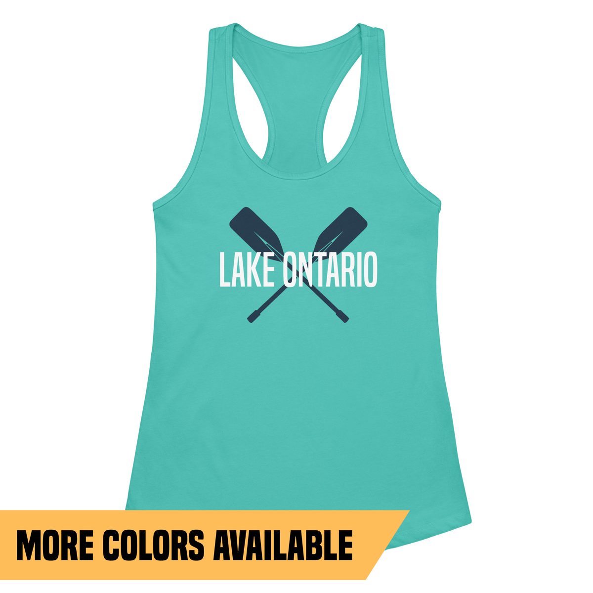 Lake Ontario Paddle - Women’s Fitted Racerback Tank