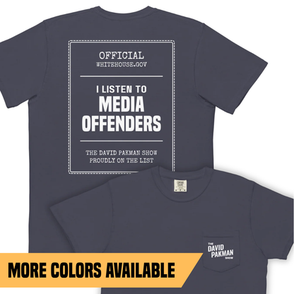 Media Offender Pocket T-Shirt - Unisex