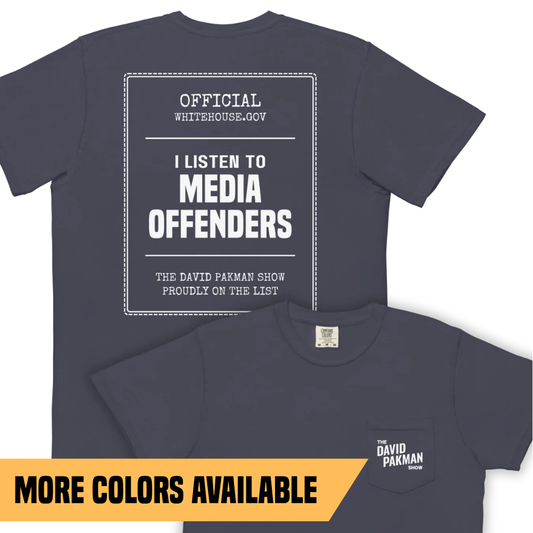Media Offender Pocket T-Shirt - Unisex
