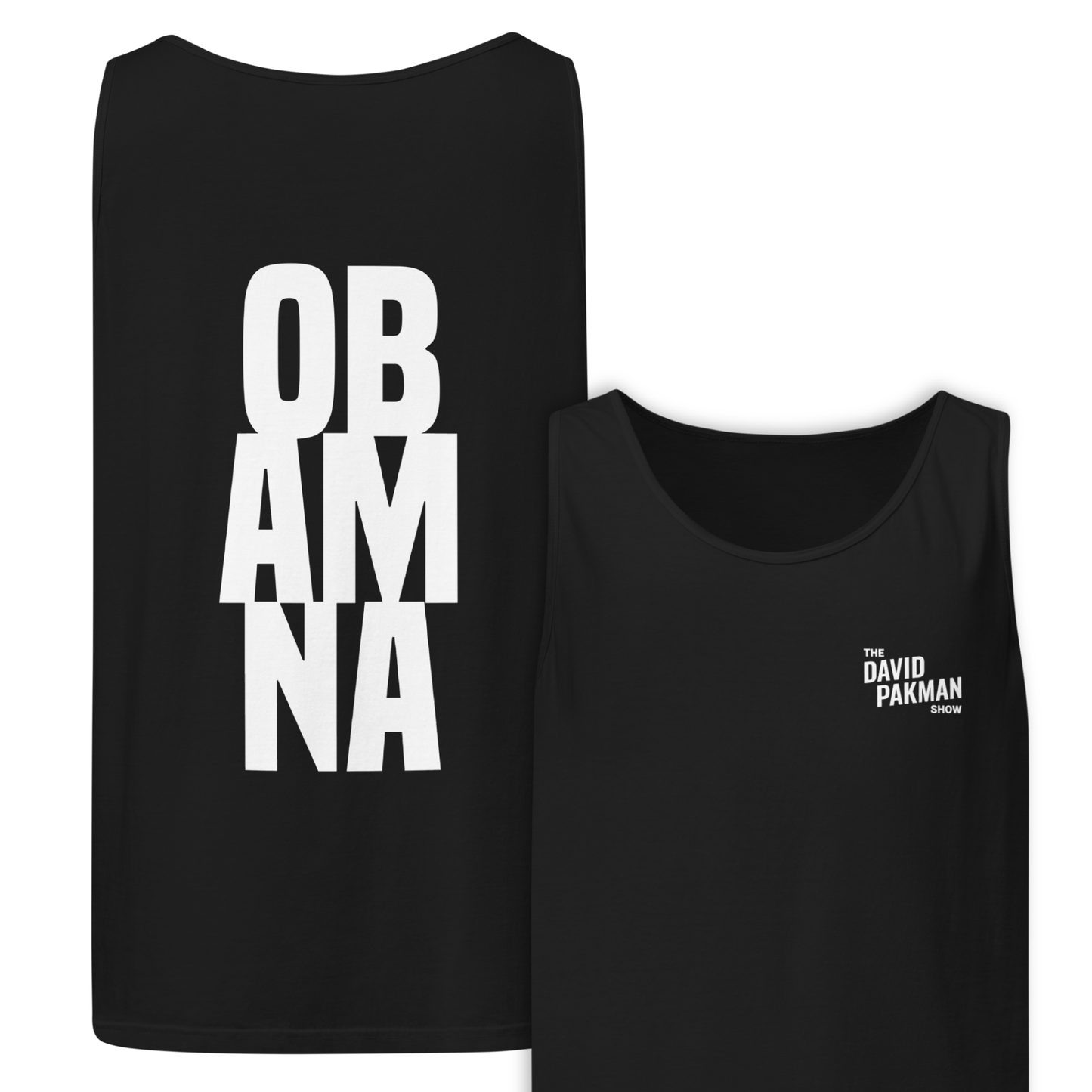 OBAMNA + Logo Tank - Unisex