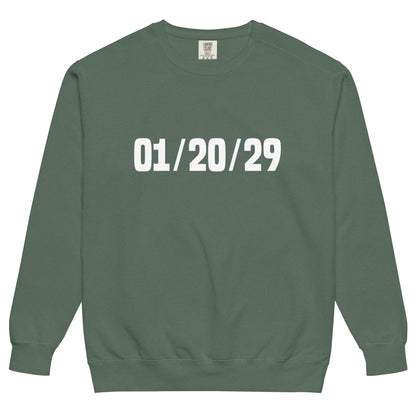01/20/29 Crewneck Sweatshirt - Unisex