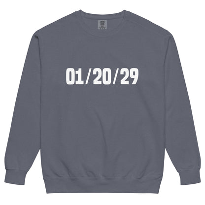 01/20/29 Crewneck Sweatshirt - Unisex