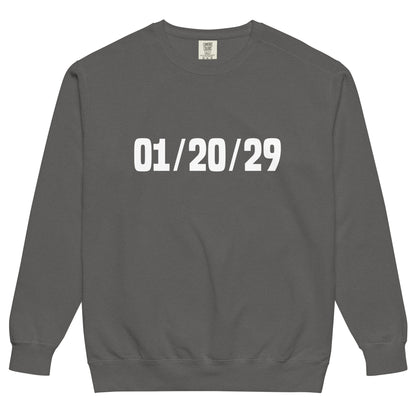 01/20/29 Crewneck Sweatshirt - Unisex