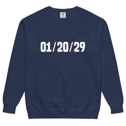 01/20/29 Crewneck Sweatshirt - Unisex