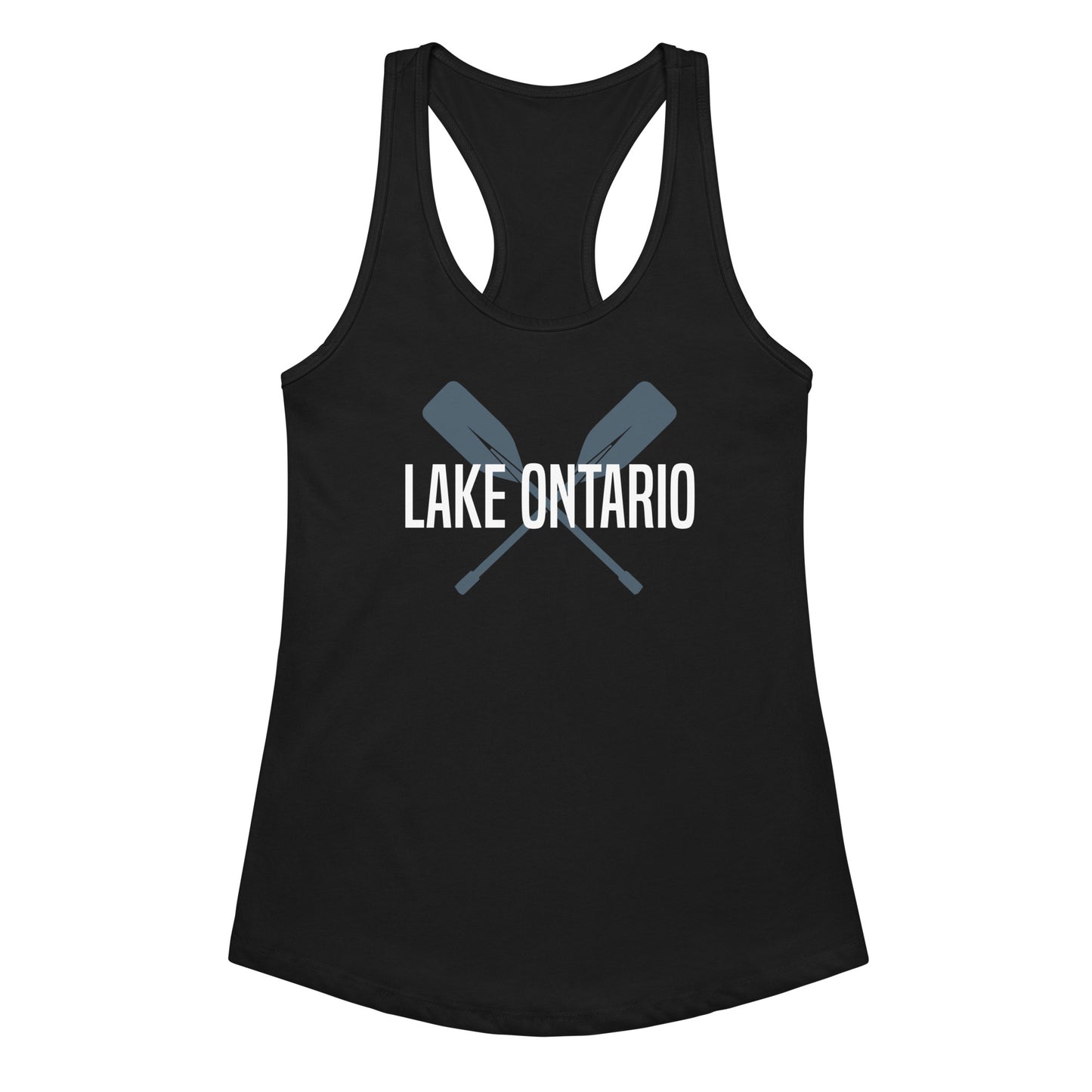 Lake Ontario Paddle - Women’s Fitted Racerback Tank