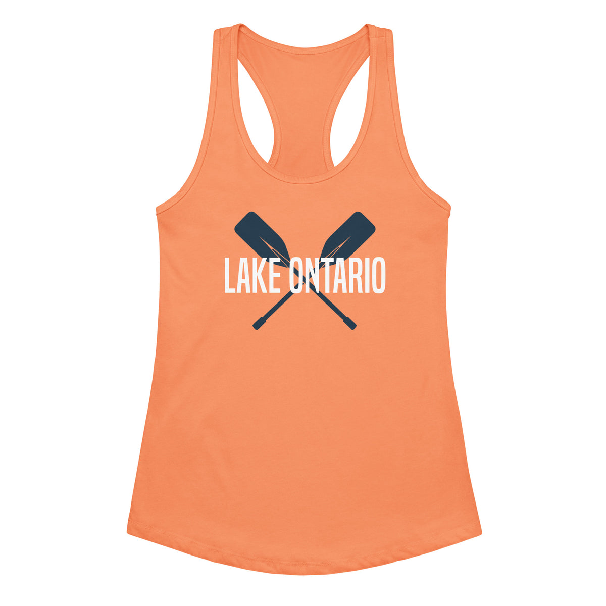 Lake Ontario Paddle - Women’s Fitted Racerback Tank
